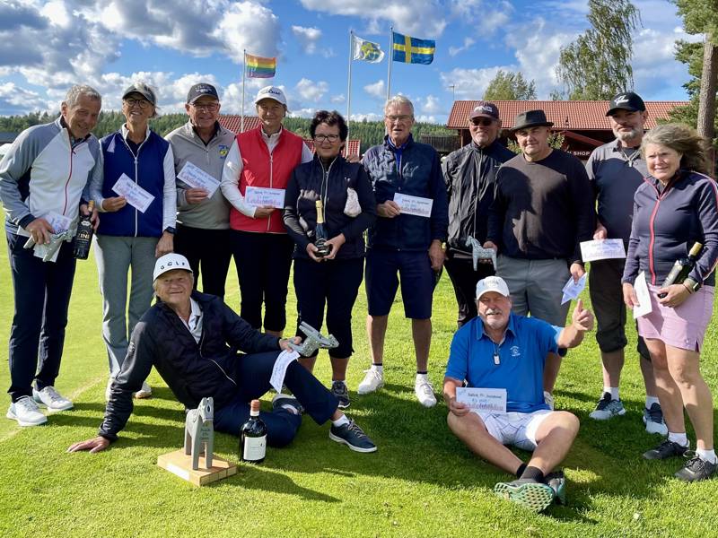 Mats Friberg krossade allt motstånd i årets 55+ Invitational